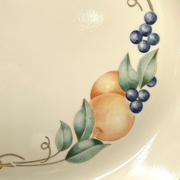 Corelle Corning Microwaveable Abundance Serving Plate 12 by 10 - Picture 2 of 7